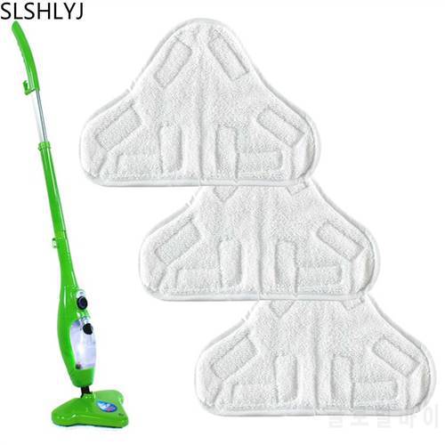 SLSHLYJ 2PCS New Reusable Cloth Washable Microfiber Replacement Pads Fit H2O X5 Steam Mop Home Cleaning Tools 2017 Hot Sale