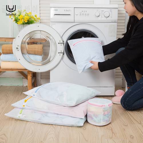 luluhut laundry washing bag portable bra underwear sock shirt clothing wash protecting mesh bag thicken washing machine net bag