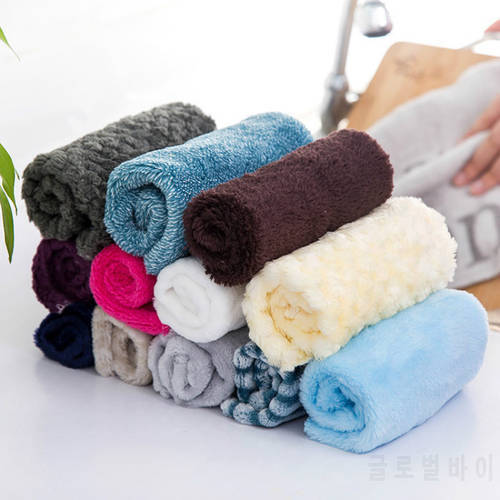 1 Pc Bamboo Fiber Dish Cloth Home Kitchen Cleaner Wipping Washing Rags Car Cleaning Towel Cloth Bathroom Dust Hand Dryer Towel