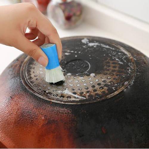 Cleaning Brush Stainless Steel Brush Magic Stick Metal Rust Remover Cleaning Stick Wash Brush Pot Kitchen Cooking Tools