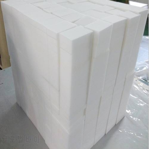 100pcs 100*60*20mm magic nano melamine sponge household kitchen car dirt cleaner washing white eraser multi-functional Foam