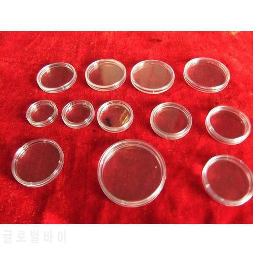 Wholesale Plastic Capsules Coin Holders Capsule Display Various Size For Selection 30mm diameter