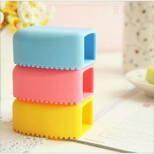 3colors Cleaning Brush Washing Hand-held Brush Silica Gel Laundry Chores Washboard Clothes Cleaning Tools Scrubbing Brush LW0310