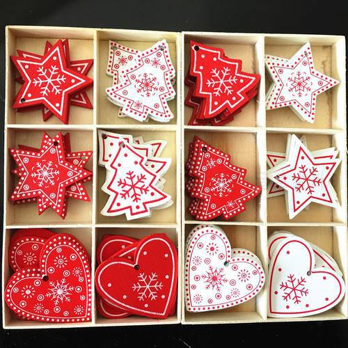 New Year 2021 Christmas Ornaments Natural Wooden Pendant DiY Crafts Gifts Navidad 2020 Noel Deco Xmas Tree Decoration for Home