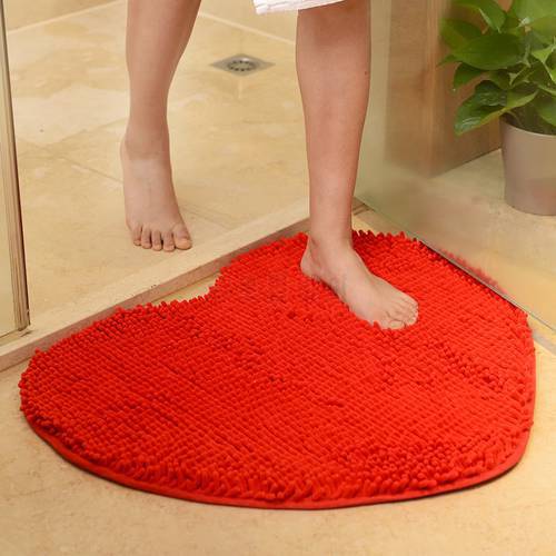 Lovely Heart Shape Bath Mats Rugs For Valentine&39s Day,Anti-Slip Bathroom Rug set,Bathroom Carpet Mats,alfombra tapis bain