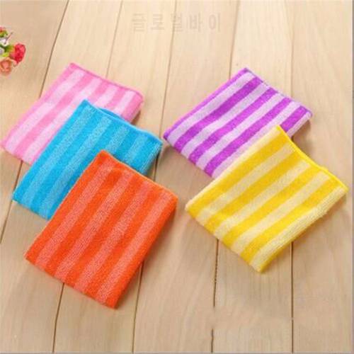 Kitchen towels Efficient Anti-grease Color Dish Cloth Fiber Washing Towel Microfiber cloth Cleaning Wiping Rags Kitchen towels