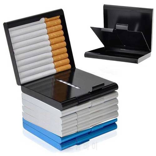 Aluminium Alloy Cigarette Storage Case Holder Box Tobacco Cigar Container Holders for 20pcs Cigarettes
