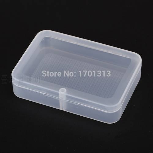50pcs High quality transparent Nonstandard Playing CARDS plastic box PP Storage packing material (CARDS width less than 6cm)