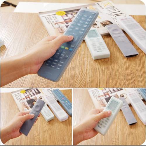 1PC Silicone Remote Control Protector Case Cover for TV Air Condition Remote Control Protective Case Anti-dust Waterproof Pouch