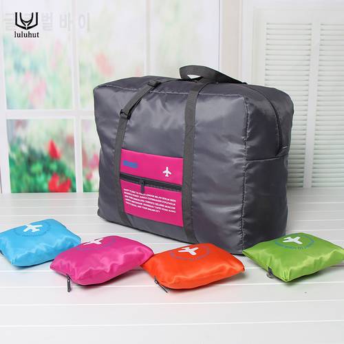 luluhut Large size storage bag travel luggage bag large capacity folding bag traveling pouch handbag hot selling