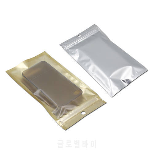 Gold + Clear Tablet Pad Case Plastic Retail Packaging Poly Storage Bag Package FOR Case for iPad mini Samsung Galaxy Tab P3100