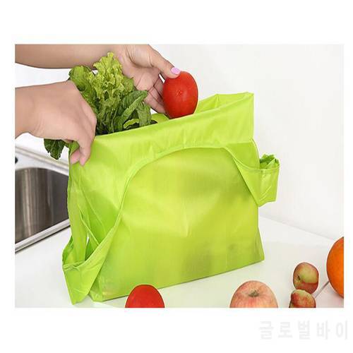 Hot Sale Small Bag Grocery Polyester Fiber Portable Fashion Tote Reusable Folding Shopping Travel Bag