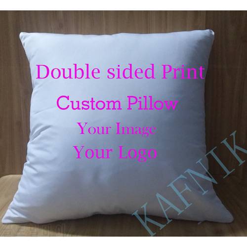 KAFNIK,Custom soft stain Double Sided 45*45cm Image Pillow for Sofa Seat Chair Decorative/Modern Home Decor Print Throw Cushion