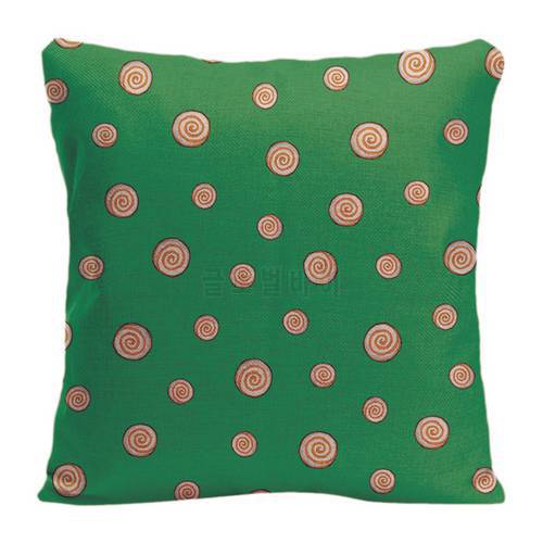 Cotton Linen Striped Dot Throw Pillow Decorative Geometry Cushion Pillowcase Customize Gift High-Quality For Sofa