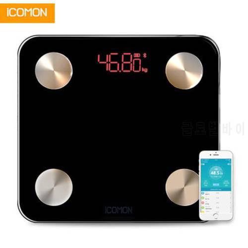 Digital Bathroom Weight Scale Electronic Body Fat Weighting Scale Floor bmi Bluetooth Weight Scale Smart Balance Electronique