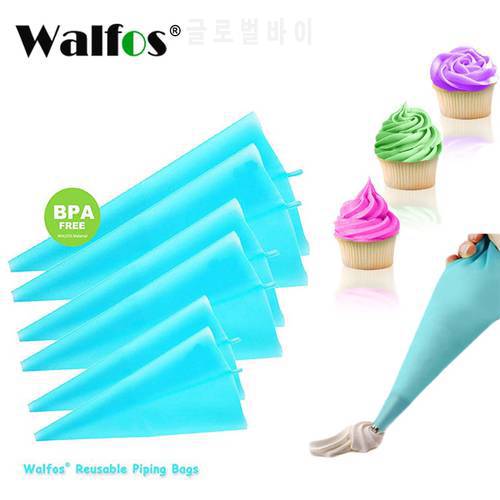 WALFOS Food Grade Reusable Confectioner Piping Cream Pastry Bag Decoration Cakes Tool Bakery Dessert Baking Decoration Icing Bag