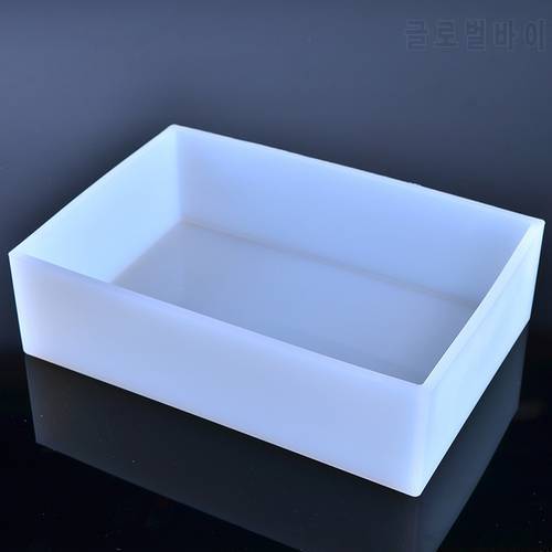 Nicole Silicone Soap Mold Rectangle White Liner Mould for Handmade Making Tool
