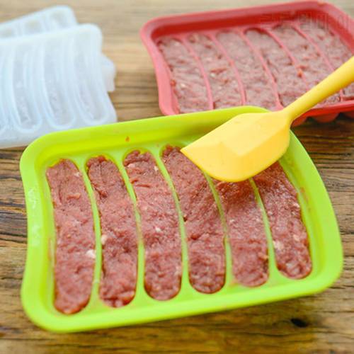 sausage maker sausage silicone mold DIY hot dog handmade ham sausage,6 in 1 Making and Refrigerated Hot Dog (holiday best gift)