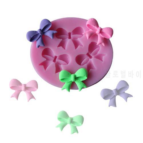 Bow Ties Silicone Cake Mold 3D Chocolate Candy Mold DIY Cake Tools Baking Pastry Fondant Cake Decorating Tools