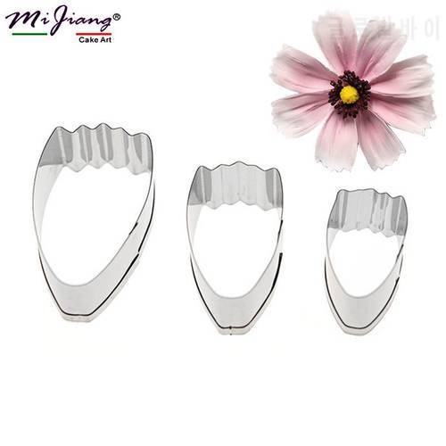 Calliopsis Flower Petal Cookie Cutter Sunflower Mold Stainless Steel Fondant Cake Decorating Tools Kitchen Accessories SA336