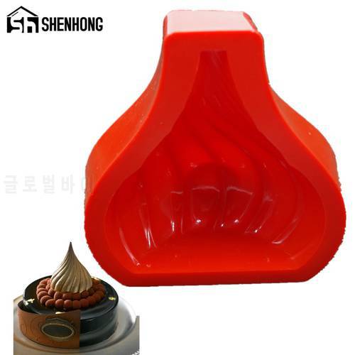 New Silicone Dome Cake Mold Russian Baroque DIY Chocolate Non-Stick Oven Home Baking Tools for Kitchen Baking Bread Decoration