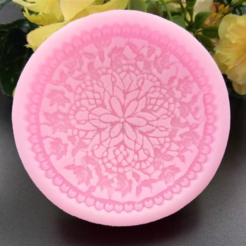 Lace Flower Series Silicone Molds Fondant Cake Decorate Tools Silicone Mold Sugarcraft Chocolate Baking Tools For Cake Gumpaste