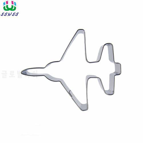 An Jet Fighter Shape Cake Decorating Fondant Cutters Tool,War Machine Cake Biscuit stainless steel Baking Mold,Direct Selling
