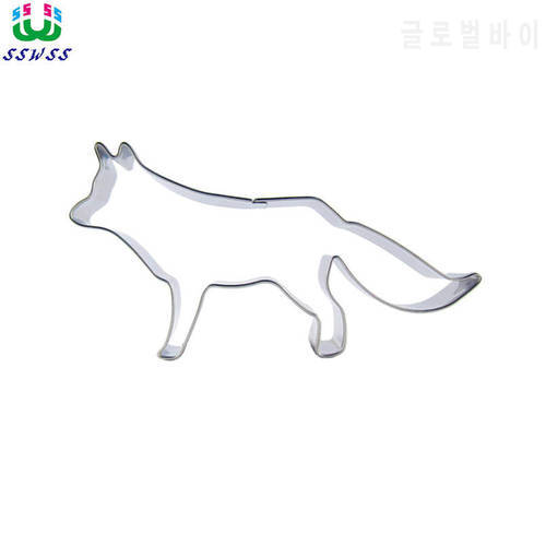 Snow Wolf Shape Cake Decorating Fondant Cutters Tools,Cookie Biscuit Baking Molds,Direct Selling