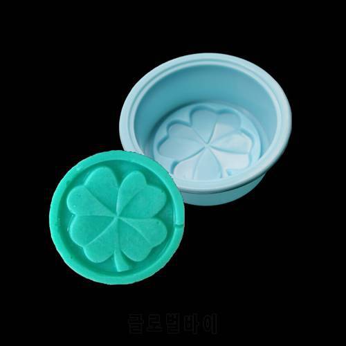 Lucky Clover Silicone Cake Mold Soap Mold Handmade Soap 3d Flower Crafts Diy Kitchen Baking Cake Decorating Tools