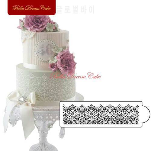 Lace Cake Stencil Wedding Cake Side Stencils Template Fondant Cake Mold Cake Decorating Tool Baakeware
