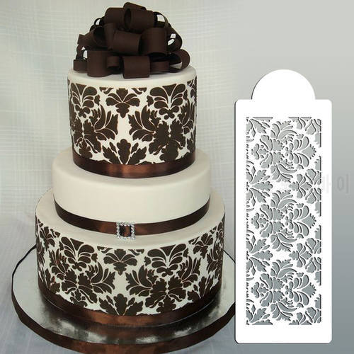 Wedding Cake Stencil,Cake Border Kitchen AccessoriesDecoration,Cake Border Stencils,Stencils for Wall Wedding cake stencilST-204