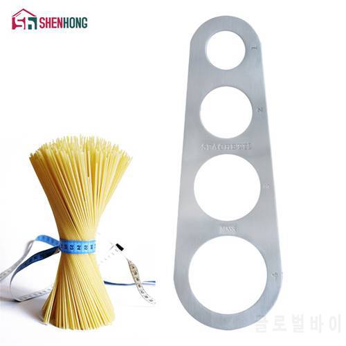 SHENHONG Durable Stainless Steel Pasta Spaghetti Noodle Measurer Kitchen Measure Cooking Tools Home Portions Controller Limiter