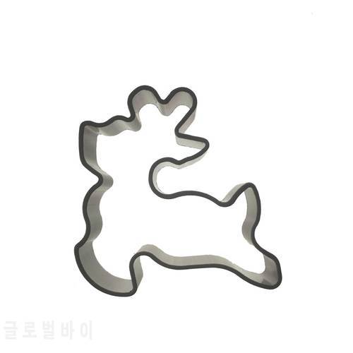 Free Shipping Deer Cookie Cutters Cooking Tools Decoration Aluminum Alloy Mold Baking Fondant Sugar Craft Cake