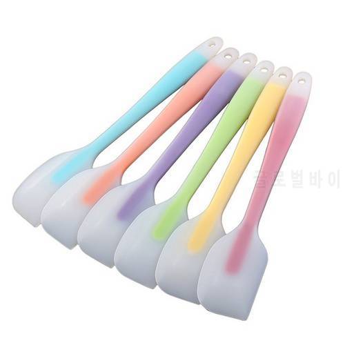 1PC Silicone Scraper Brush Spatula Parstry Cake Baking Butter Ice Cream Scoop Cookie Spatula Oil Bread Kitchen Cooking Tool