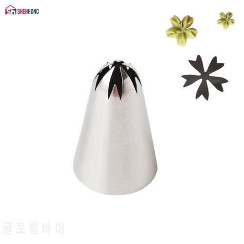 2F Cherry Blossoms Pastry Tip Stainless Steel Icing Cupcake Decorating Tips Nozzles Kitchen Cake Making Tools Boquillas