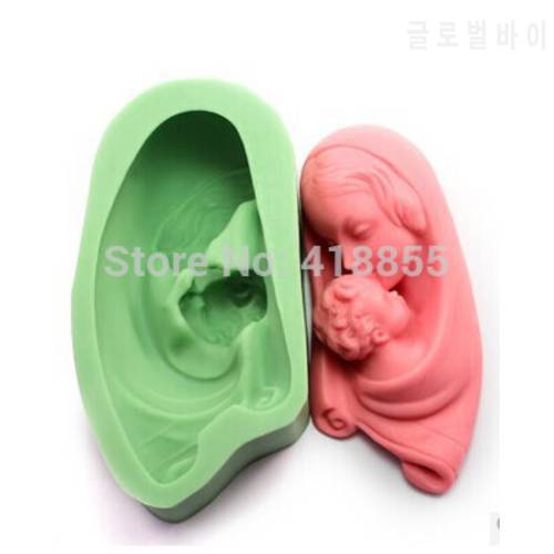 New Product Manual Soap Mold Mold Silicone Double Sugar Cake Mold Silicone A Mother&39s Love Aroma Stone Moulds Silicone Rubber