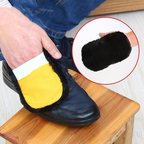 Imitation wool Shoe Brush Gloves Cleaning Cloths Tools Household Items Gear Stuff Accessories Supplies Products