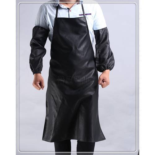 Free Shipping Supreme Hot Mens Womens Cafe Commercial Restaurant Chef Kitchen Aprons Convenient(00239)