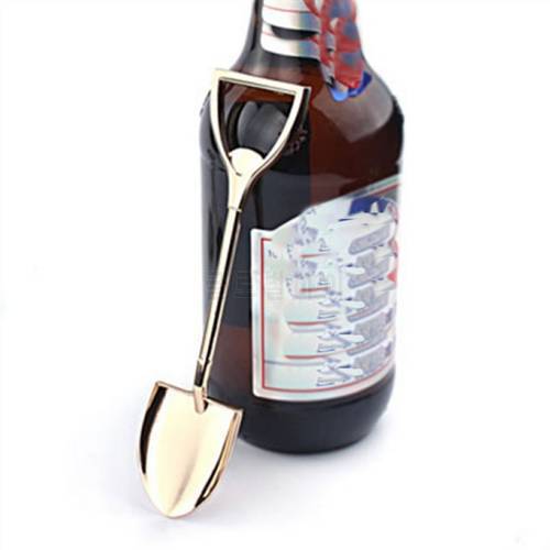 Shovel Opener Creative Metal Spade Bottle Openers Personalized simple Silver beer bottle opener Nic gift
