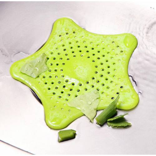 Colorful Silicone Hair Colanders & Strainers Filter Bathroom Sink Kitchen Sink Filter Sewer Drain