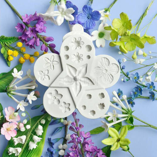 Luyou 1Pc Flower Lace Silicone Cake Resin Molds Fondant Mold Cake Decorating Tools Pastry Kitchen Baking Accessories FM1780