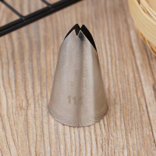 114 Piping Nozzle Icing Tip Pastry Tips Cup Cake Decorating Baking Tools Bakeware Leaf Leaves Large Size