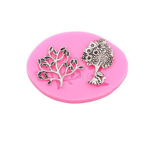 Trees Frozen Cakes Silicone Molds Handmade Chocolate Crafts Molds Cakes Desserts Decorative Molds DIY Bakery Baking Tools new