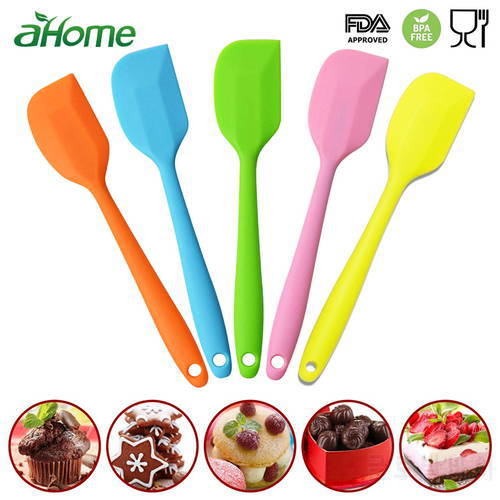 Fypo Silicone Spatula Cake Baking Tool food grade Non Stick butter spatula cooking silicone shovel bakery tools Kitchen Gadgets
