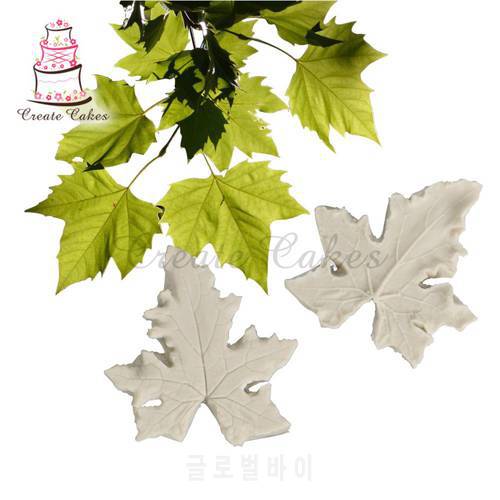 Parasol Leaf Mold for Peony Flower Decoration Stainess Steel Cutter Set Wedding Fondant Cake Sugarcraft Tool Bakeware