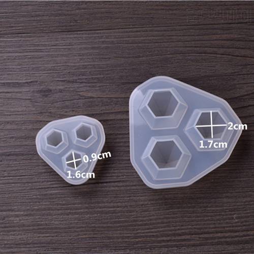 Diamond Transparent Silicone Mould Dried Flower Resin Decorative Craft DIY Diamond Mold Cutting Shape Type Epoxy Resin Molds