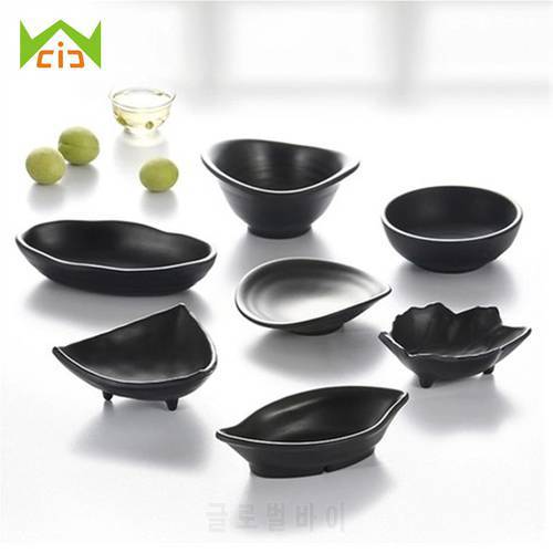 Sauces Dishes Japanese Sushi Soy Dipping Bowl Melamine Sauce Food Serving Tray Snack Nuts Candy Plate Butter Dish Party Supplies