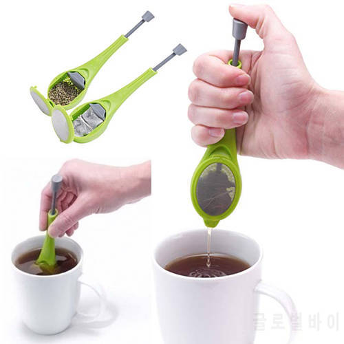 Tea Strainer Filter Flavor Total Tea Infuser Tools Swirl Steep Stir Press Healthy Herb Puer Tea&Coffee Accessories Gadget