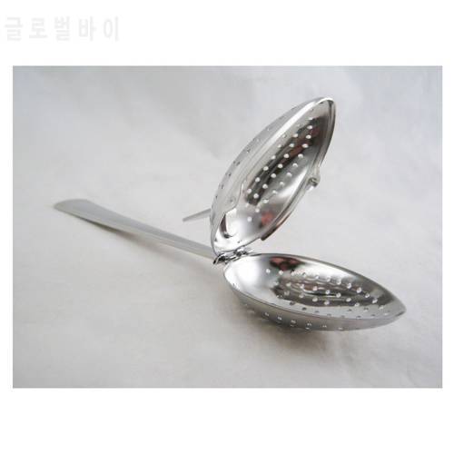 Hot Sale Stainless Steel Tea Infuser Strainer Spoon Loose Leaf Filter Herbs Spice NEW