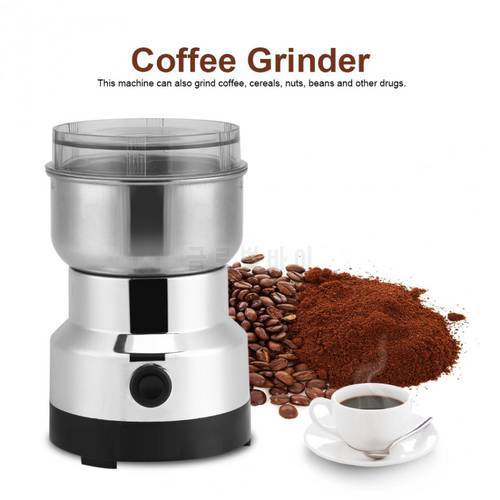 Multi-functional EU Plug Stainless Steel Coffee Grinder Electric Herbs/Spices/Nuts/Grains/Coffee Bean Grinding For HM-8300